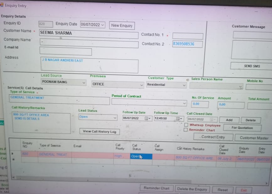 ERP Dashboard